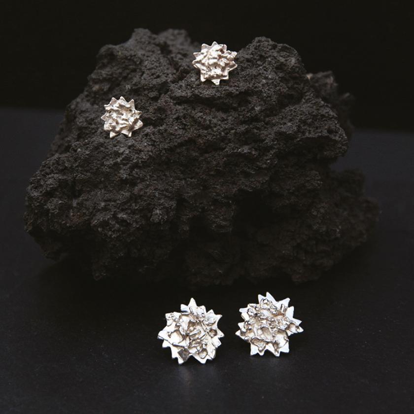 Naušnice SNOWFLAKE medium