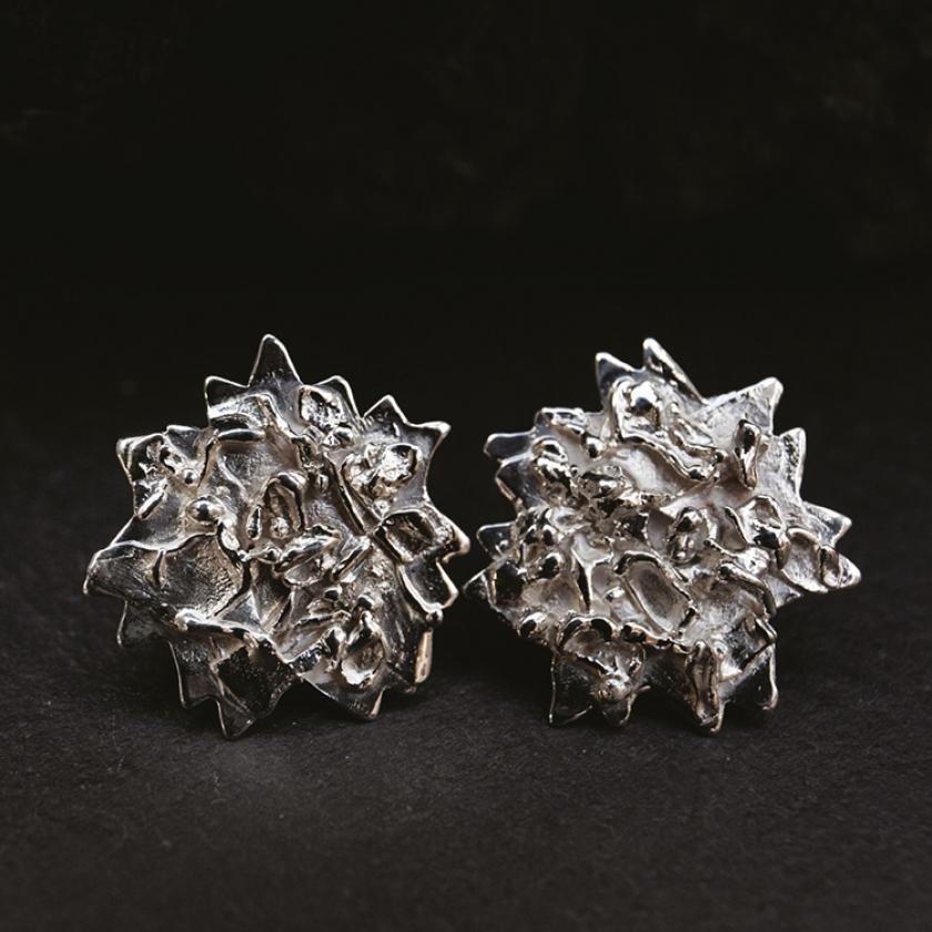 Earings SNOWFLAKE medium