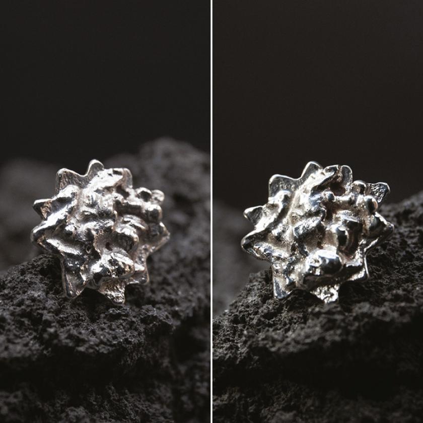Naušnice SNOWFLAKE small