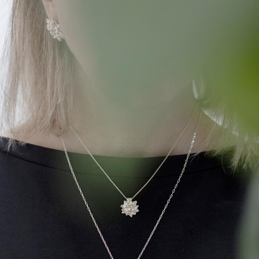 Ogrlica SNOWFLAKE mala