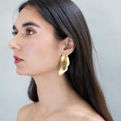 Earrings ALIS gold plated