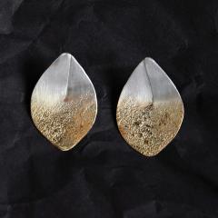 Earrings ASH LEAF GRADIENT medium