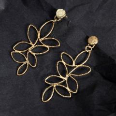 Earrings ELISA gold-plated