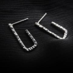 Earrings HOOK TEXTURE