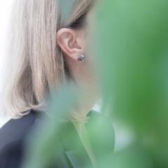 Earrings ISSA patina