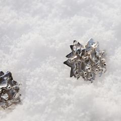 Earings SNOWFLAKE medium