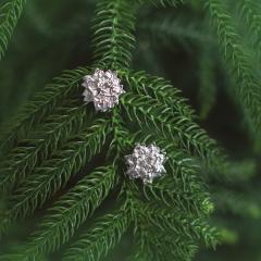 Earings SNOWFLAKE medium