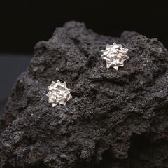 Earrings SNOWFLAKE small