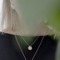 Necklace SNOWFLAKE small